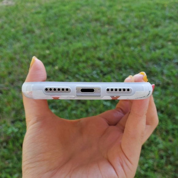 Metallic Geometric Marble iPhone Case - Picture 4 of 5